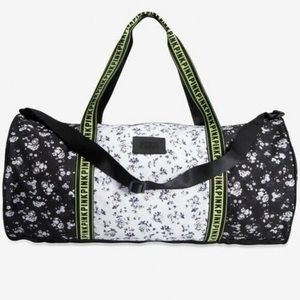 VICTORIA’S SECRET PINK FLORAL DUFFEL BAG
